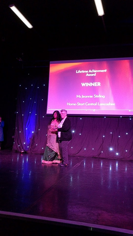 Life Time Achievement Award to Volunteering from UCLAN.